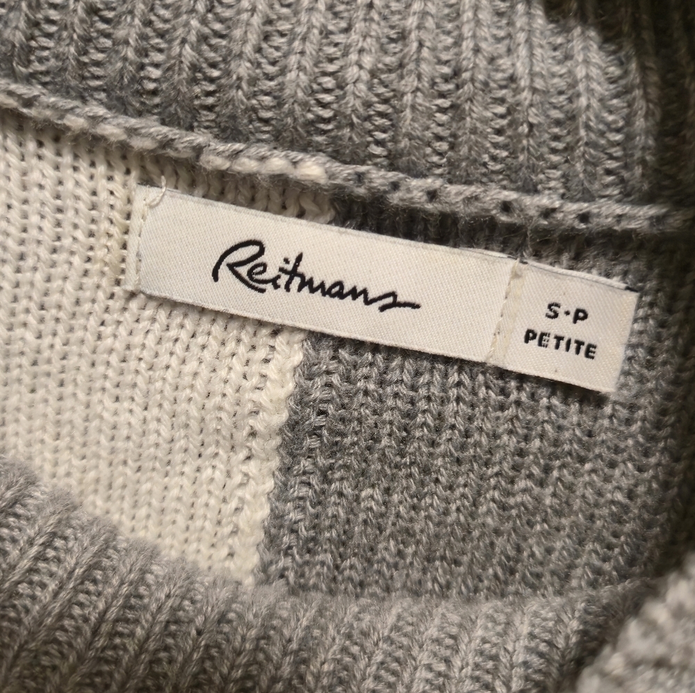 🌟Reitman's Colorblock Turtleneck Sweater – Size Small - Picture 5 of 5